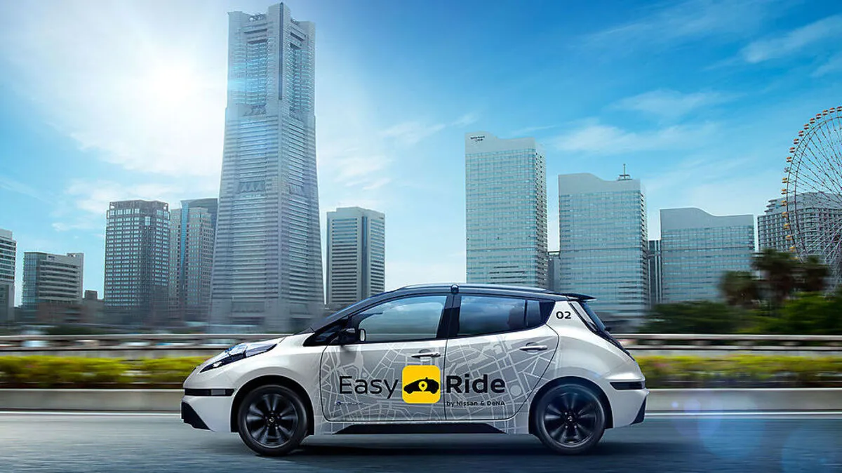 Bis 2020 sollen Robotertaxis von Nissan in Japan Realität sein