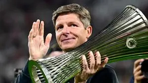 Oliver Glasner gewann mit Crystal Palace die Conference League