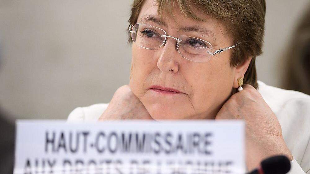 Menschenrechtskommissarin Michelle Bachelet 