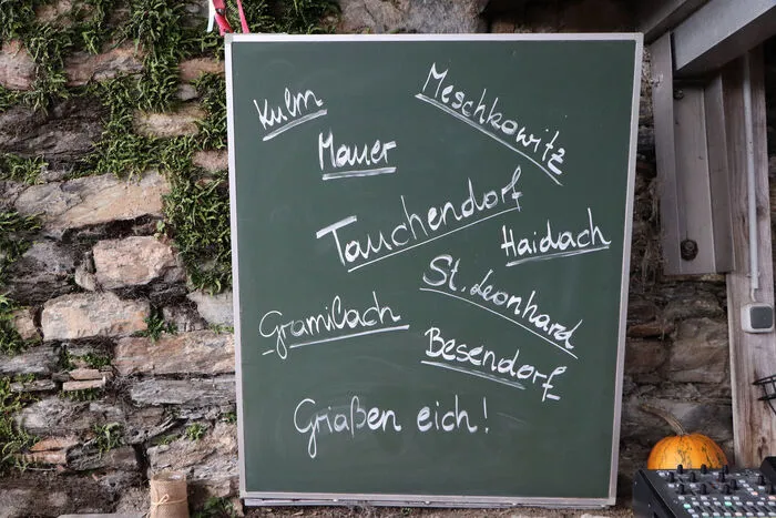 Für die Dörfer 1. Teil waren Harald und Petra Spitzer zuständig, für den 2. Teil Nadja Dörflinger und Stefan Ogertschnig, für den 3. Teil Uschi Zwilling (Burgbesitzerin) und Brigitte Ponata-Zitterer.