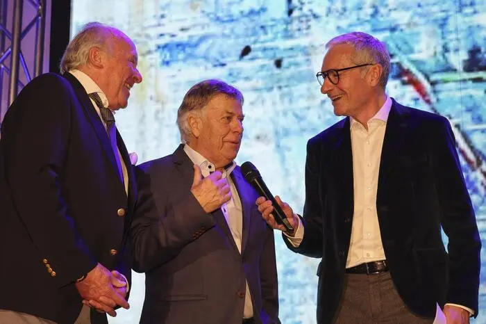 Hans Grogl, Peter Schroecksnadel und Rainer Pariasek