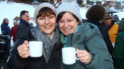 Einen kleinen, aber feinen Adventmarkt gibt es alljährlich im kleinen Bergdorf Hirschegg, Gemeinde Hirschegg Pack.