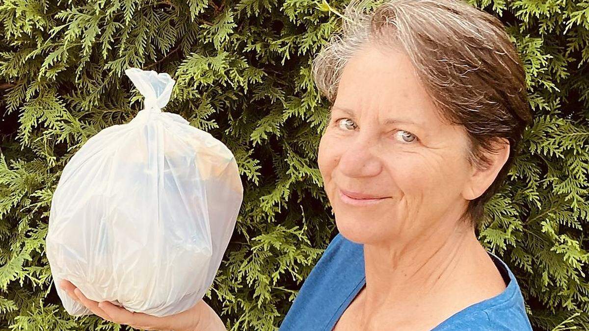 So wenig Plastik- beziehungsweise Recycling-müll produziert Claudia Kronlechner mit ihrem Mann in vier bis sechs Wochen
