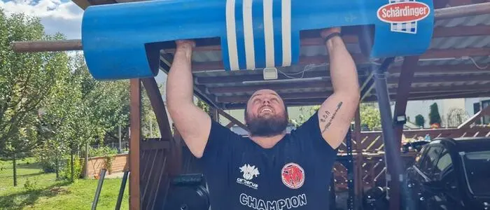 Strongman Maximilian Fleck aus Voitsberg