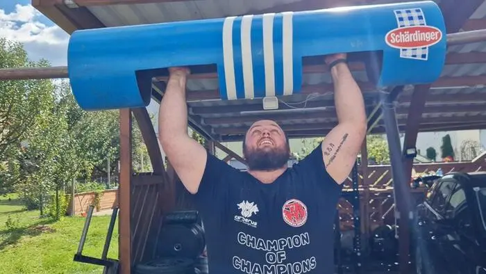 Strongman Maximilian Fleck aus Voitsberg