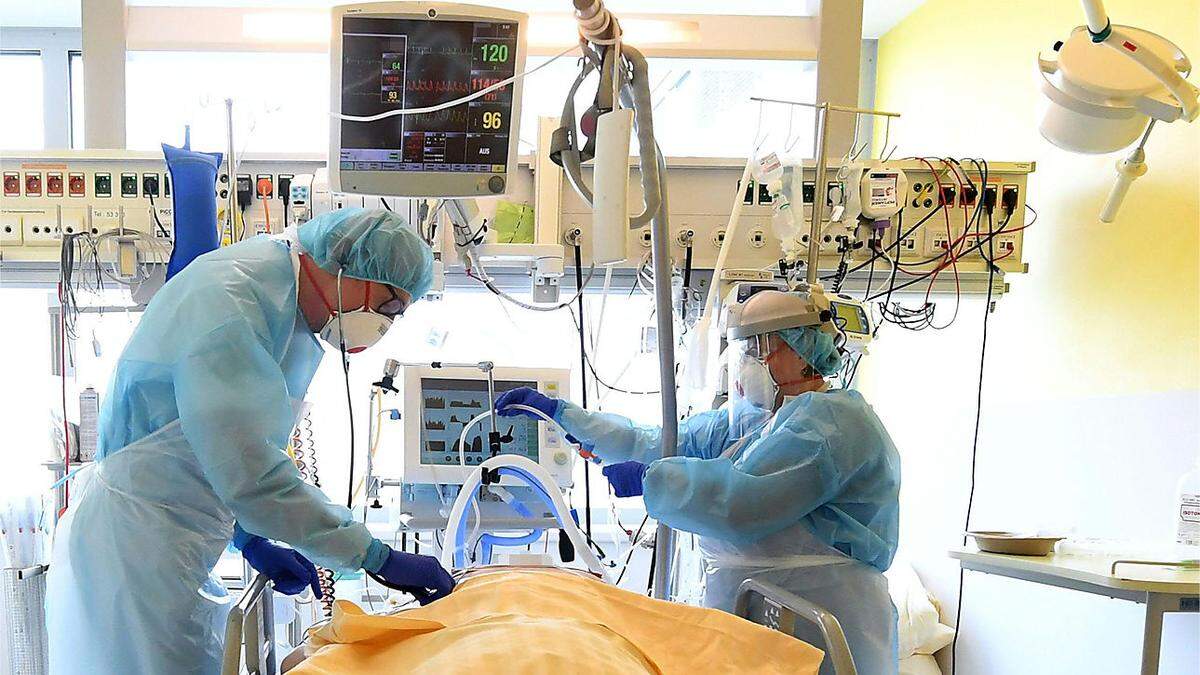 Seit heute sind zwei neue Patienten auf Kärntens Intensivstationen in Behandlung.