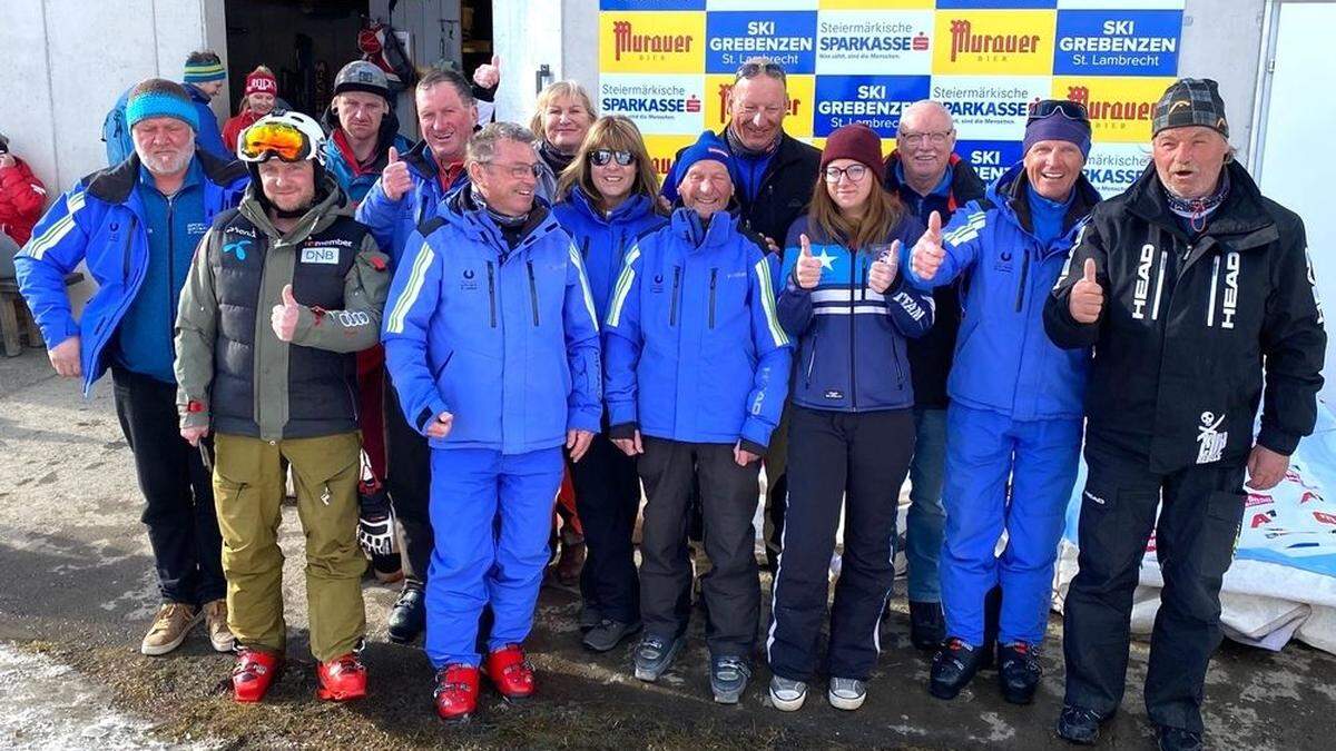 Angeführt von Rennleiter Werner Götzl (erster von rechts) ist die Sportunion St. Lambrecht Garant für erfolgreiche Renndurchführungen auf der Grebenzen