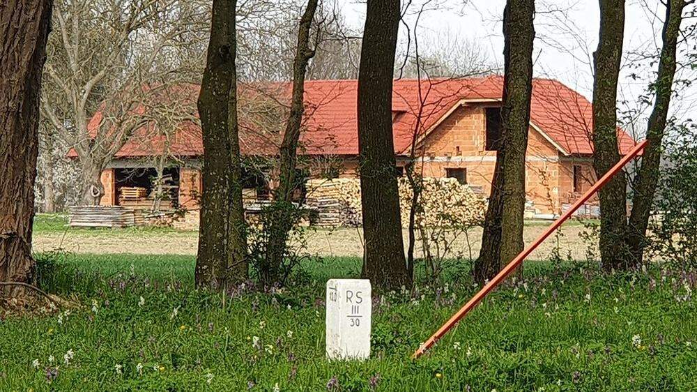 Der Schießstand unmittelbar nach der Grenze in Slowenien stört Anrainer