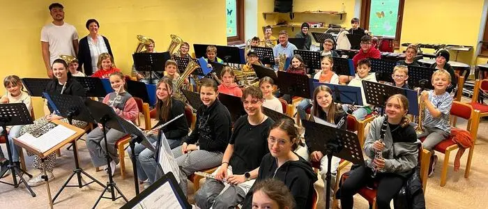 TiBo, Jugendmusik Tiffen und Bodensdorf, ging als Spitzenplatz-Sieger im Bezirk hervor