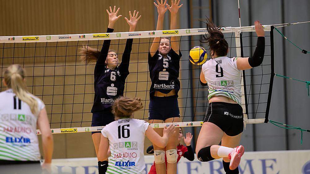 Auch in der kommenden Saison wird es wieder viele steirische Derbys im Volleyball-Oberhaus geben