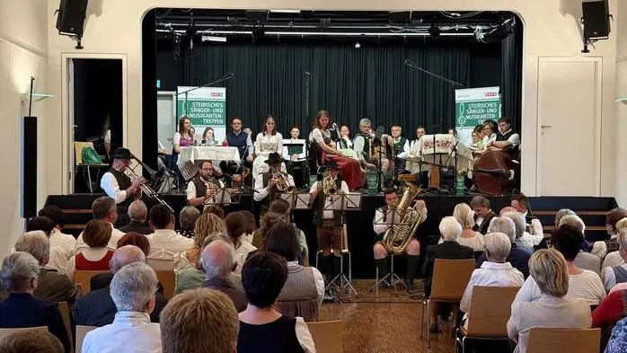 Bereits zum dritten Mal in der 35-jährigen Sendereihe wurde das „Steirische Sänger- und Musikantentreffen“ für das ORF Radio Steiermark in der Thermengemeinde Bad Loipersdorf aufgezeichnet.