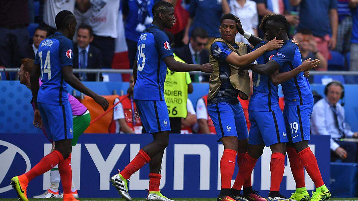 ´Les Bleus´ haben einen Abwehrriegel zu knacken, um so jubeln zu können