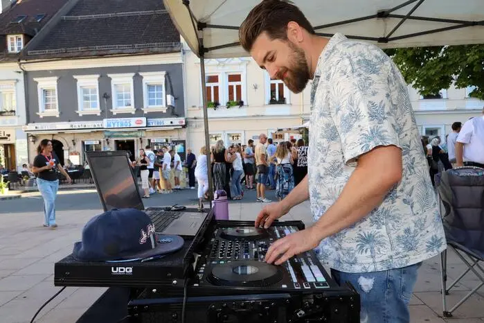 Für den coolen Sound war Samuel Schneeberger alias „Slandersam DJ Beats“ zuständig.