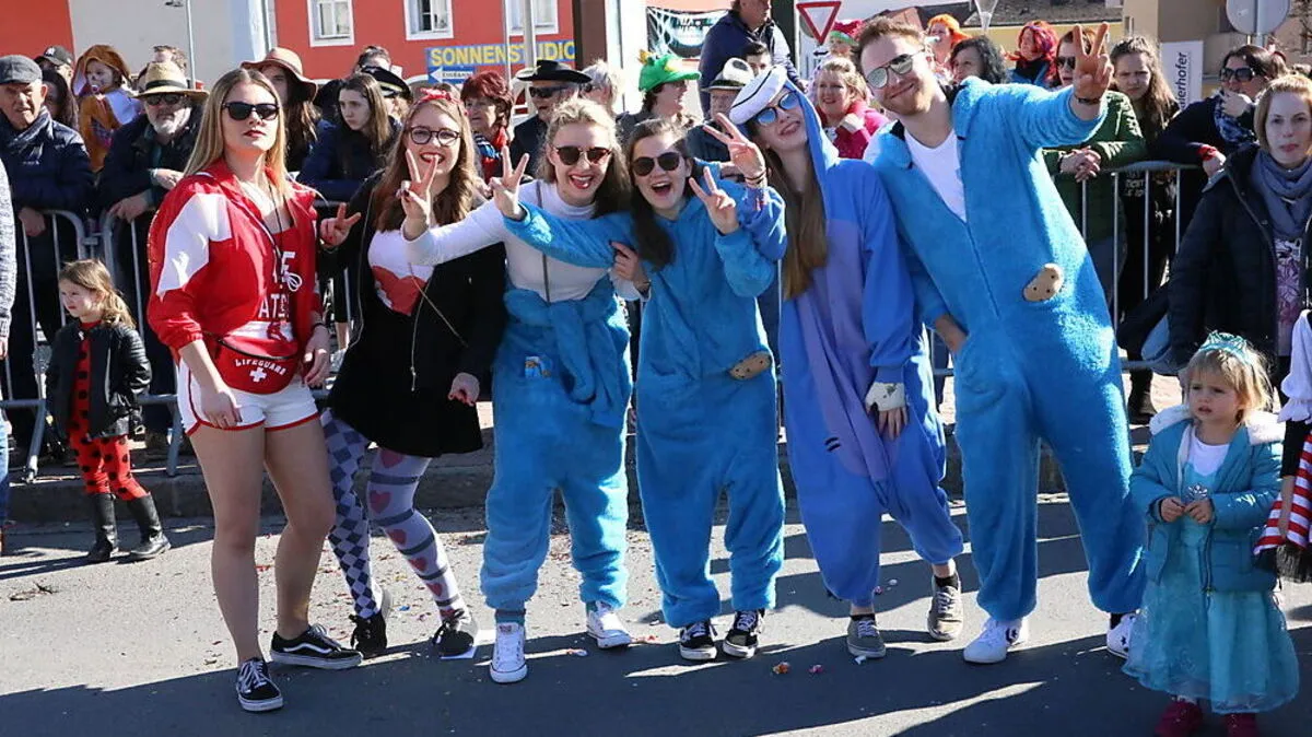 Beste Stimmung am Faschingsdienstag in St. Veit