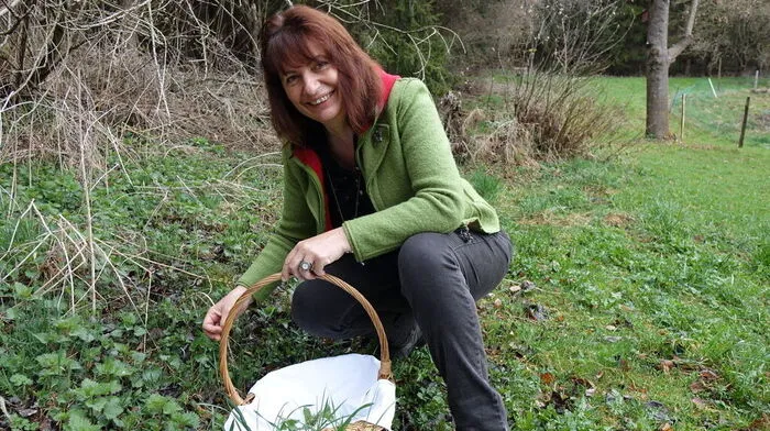 Magrit Krenn in ihrem Element