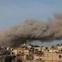 Smoke billows following Israeli bombardment in Rafah, in the southern Gaza Strip, on March 27, 2024, amid the ongoing conflict between Israel and the Palestinian militant group Hamas. (Photo by Mohammed ABED / AFP)