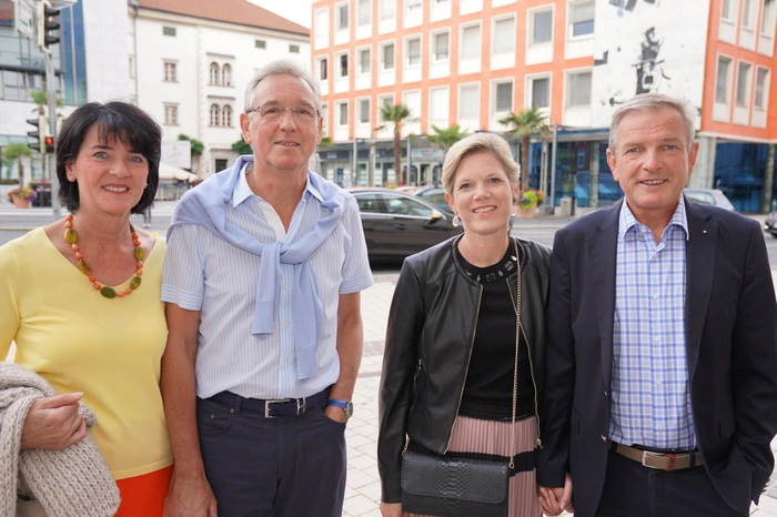 Brigitte und Wolfgang Stocker, Maria und Edwin Reiter