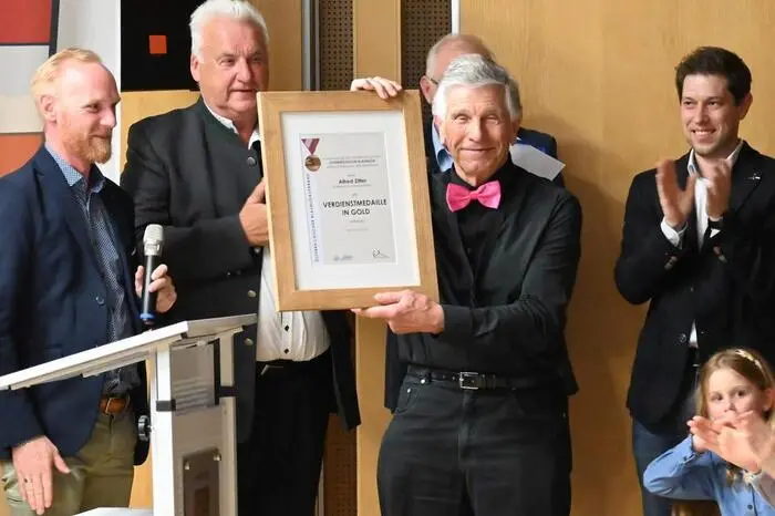 Ehrung von Freddy Zitter - 70 Jahre im Dienste der Blasmusik