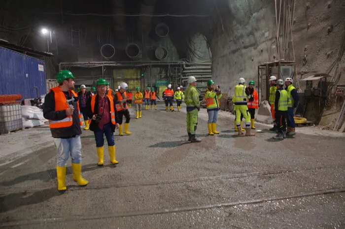 So viel Besuch von Zaungästen ist selten im Semmering-Basistunnel