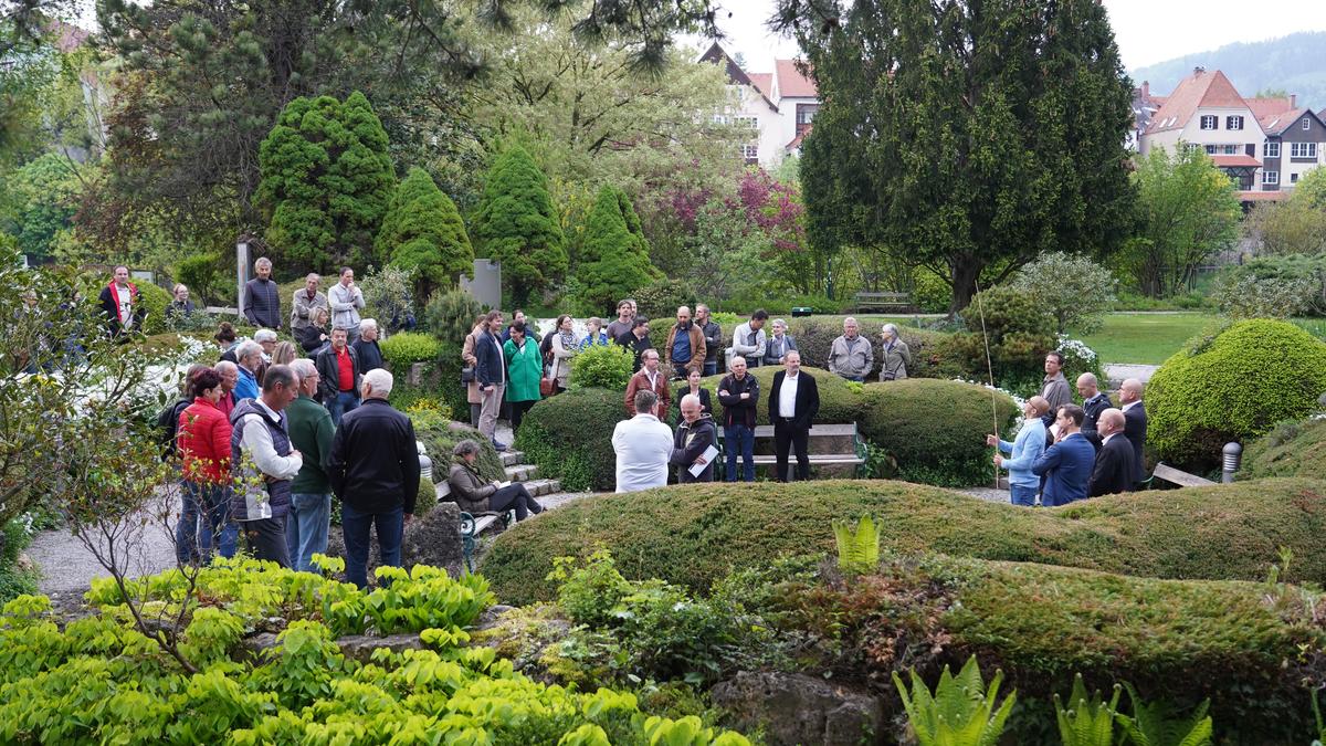 Der Volkshauspark in Frohnleiten wurde 1990 eröffnet. Kenner schätzen das Konzept von Gärtnermeister Alfred Zenz