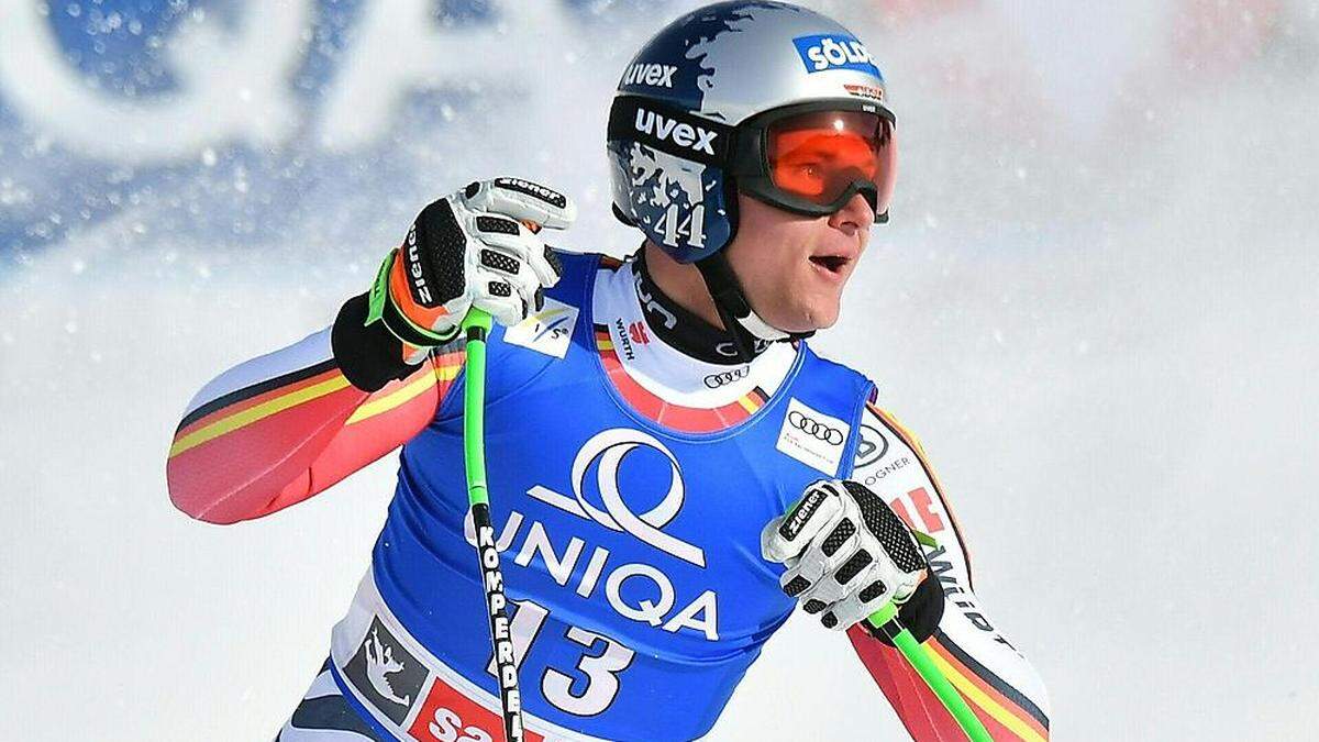 Thomas Dreßen zeigte in Saalbach-Hinterglemm wieder seine Klasse