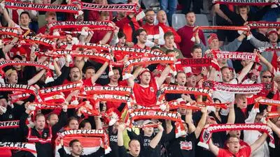 Die Fußballfans glauben an das Österreichische Nationalteam