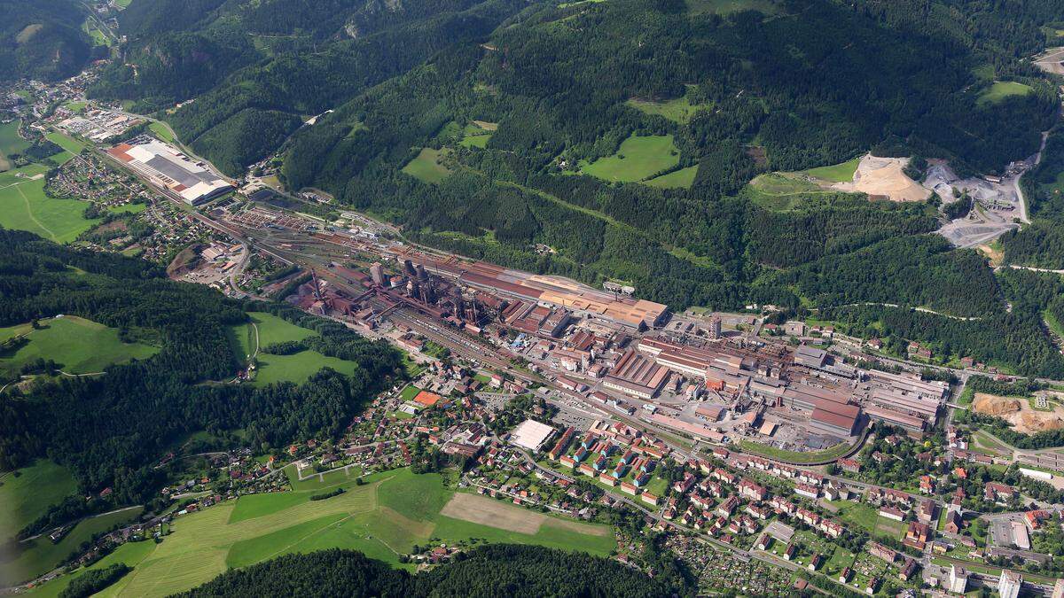 Am voestalpine Standort in Donawitz soll bereits im Jahr 2050 Stahl CO2-neutral mit grünem Strom und grünem Wasserstoff produziert werden.