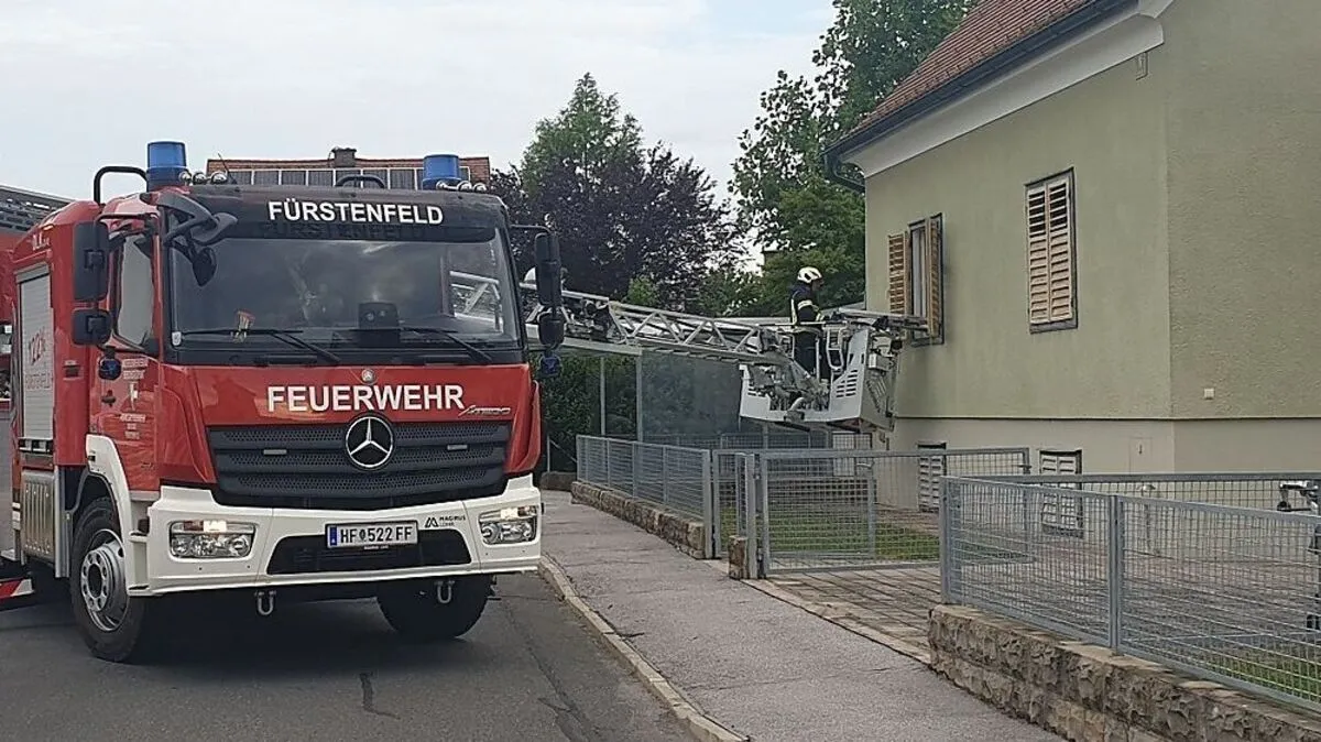 Menschenrettung in Fürstenfeld 