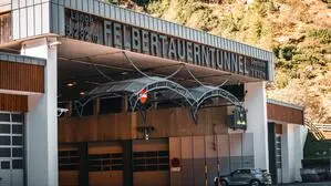 Das Nordportal des Felbertauerntunnels