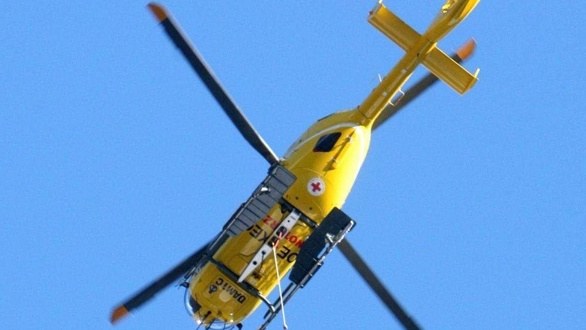 Hubschreubereinsatz war nach Unfall notwendig