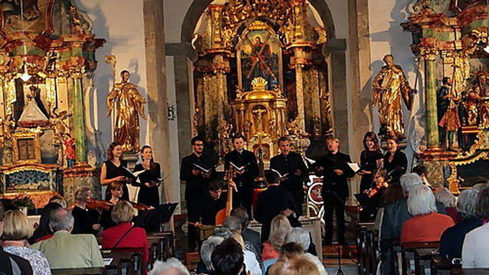 Die Pfarrkirche in Piber als Konzerthaus: Heuer fand Musica Sacra zum 16. Mal statt