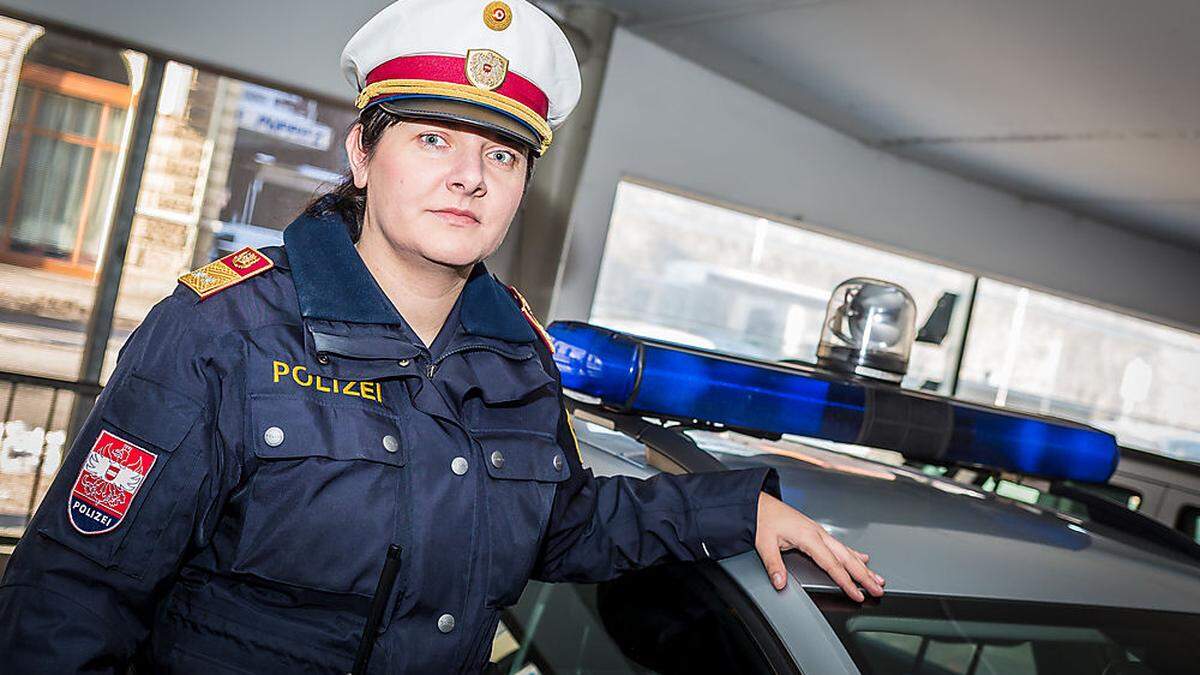 Seit 1. Jänner leitet Daniela Puffing aus Köflach das Bezirkspolizeikommando St. Veit in Kärnten 