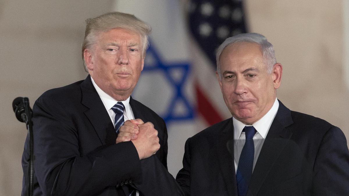 Trump und Netanyahu im Jahr 2017