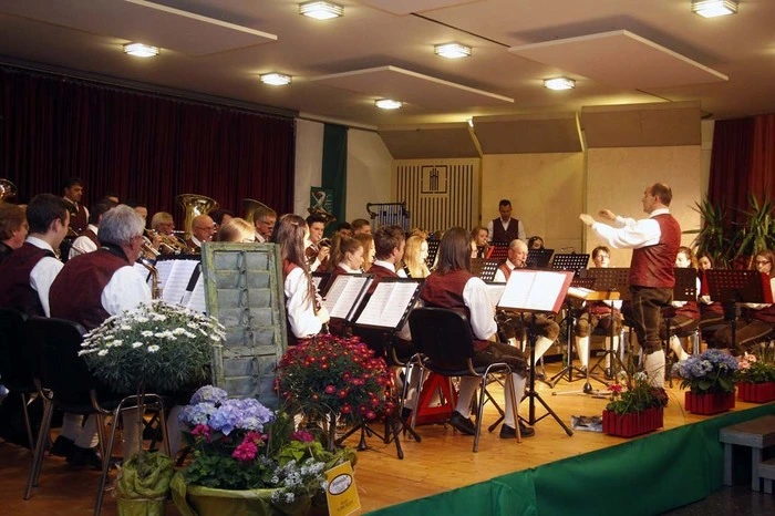 ...beim 46.Frühlingskonzert des Musikvereines Großsteinbach in der Kulturhalle.