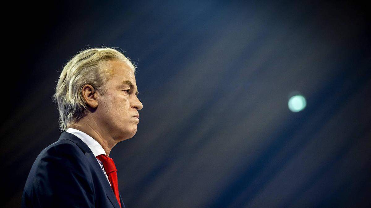 Geert Wilders wollte eine rechte Regierung bilden 