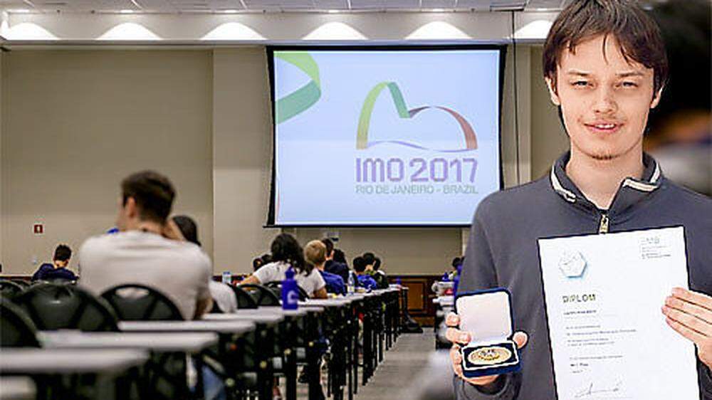 Kohlbach maß sich mit 600 Schülern aus 111 Nationen bei der Mathematik-Olympiade in Rio