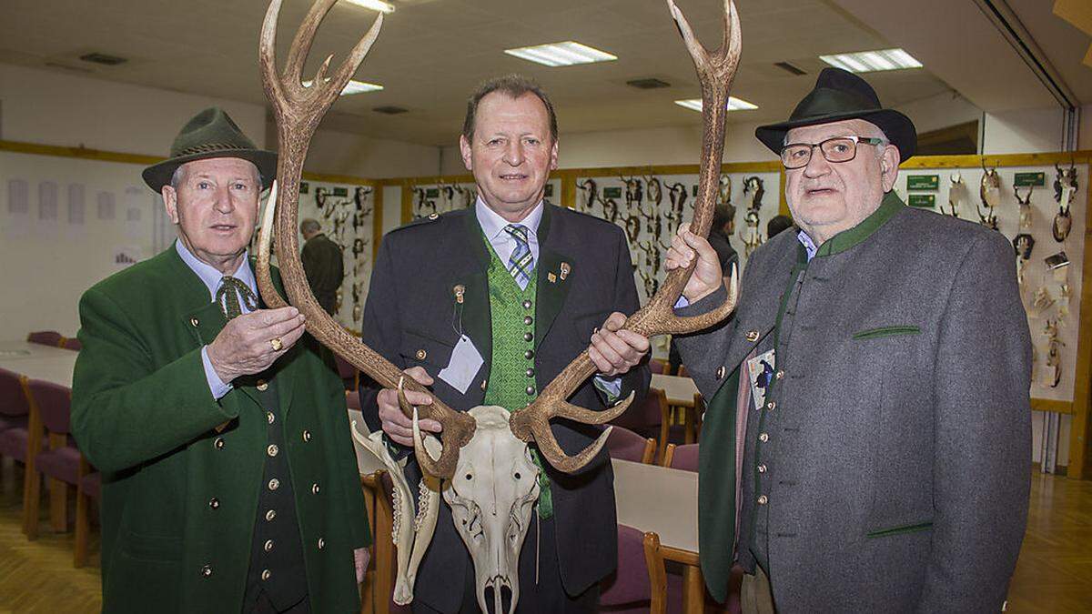 Jäger-Trio: Ernst Knopper, Matthias Zitzenbacher und Othmar Limpl