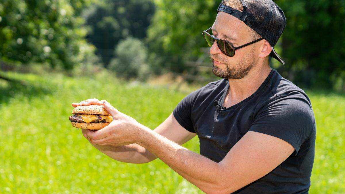 Robert Buchberger weiß: weniger ist beim Burger meist mehr