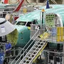 Blick in die Fertigung der Boeing 737 Max in Renton, USA.