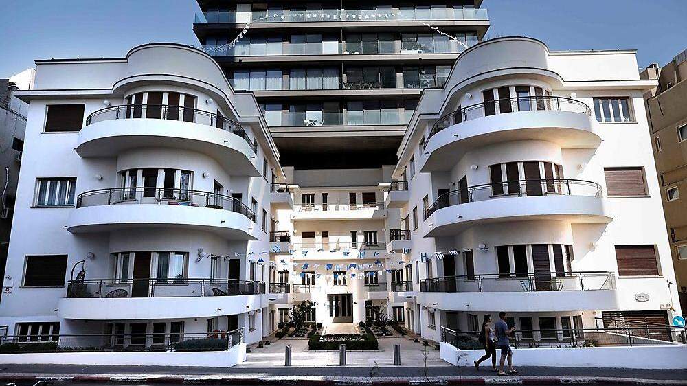 In Tel Aviv allgegenwärtig: die Bauhaus-Häuser