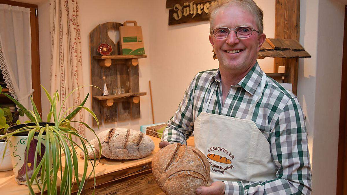 &quot;Das Lesachtaler Brot soll eine geschützte Marke werden. Die Presidio-Auszeichnung ist für uns ein großes Lob&quot;, sagt Hans Unterguggenberger