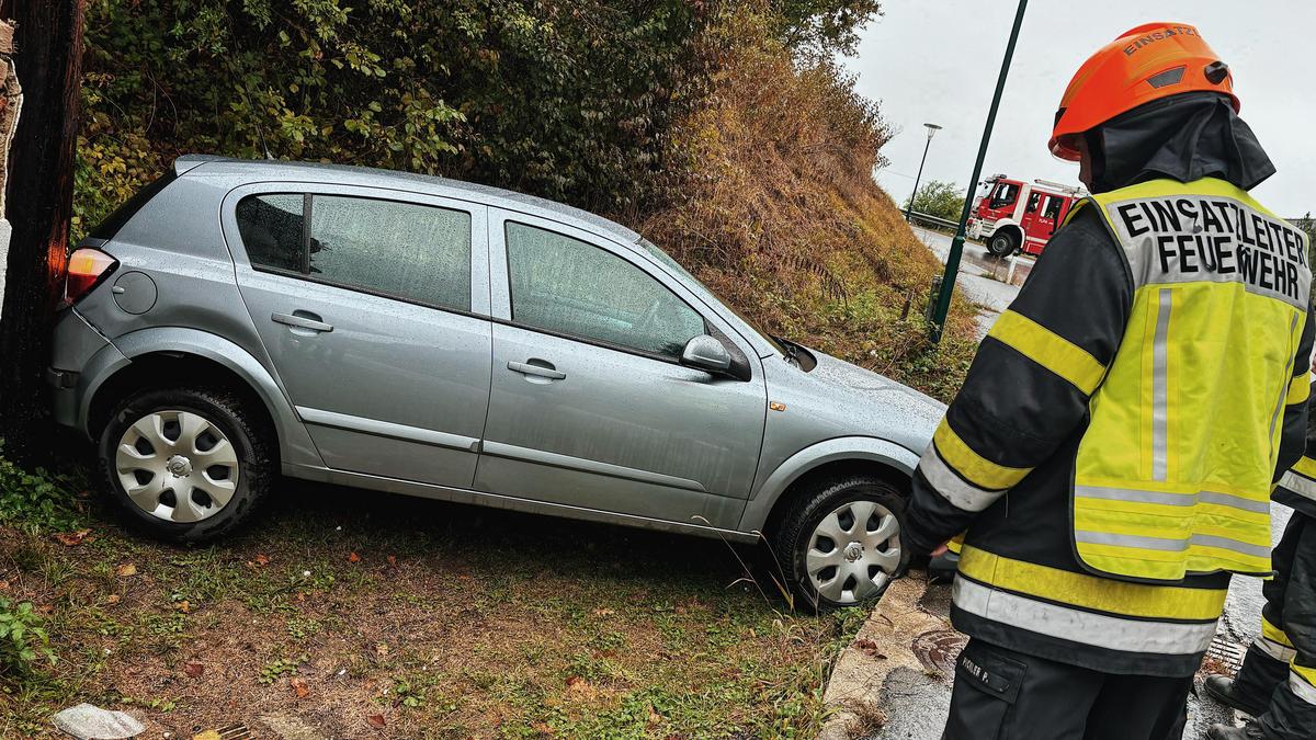 Der Wagen konnte weder nach vor, noch zurück