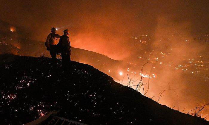 Flächenbrände in Kalifornien