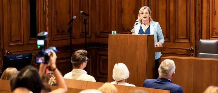 Judith Schwentner ist Bürgermeisterin-Stellvertreterin