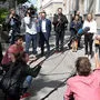 Großes Interesse bei der Stimmgabe von Sebastian Kurz am Vormittag 