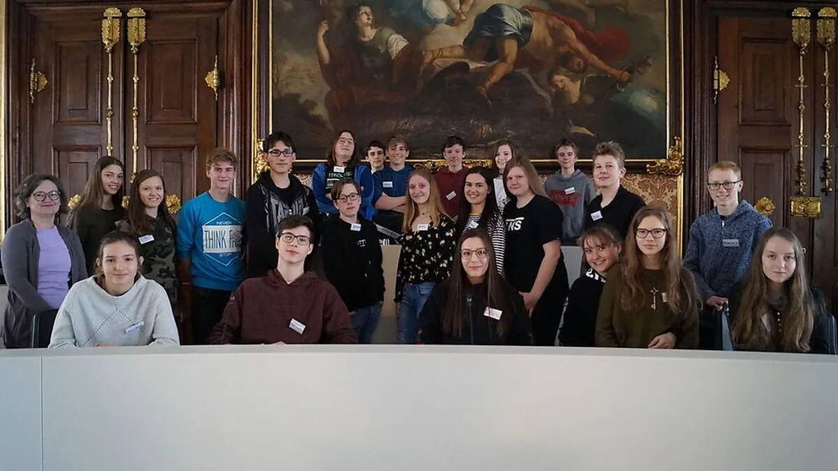 22 Schüler des Herta-Reich Gymnasiums Mürzzuschlag