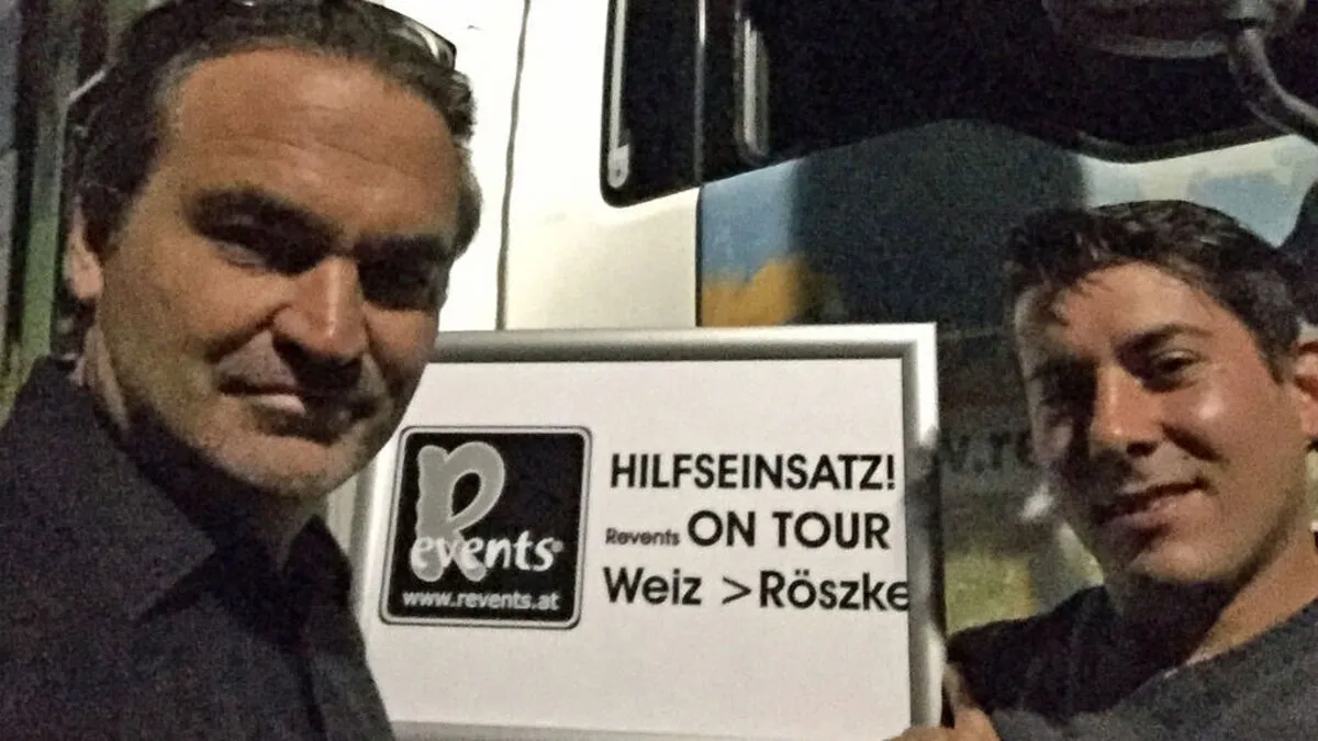 Gernot Reisinger und Simon Fuchsbichler fahren nach Ungarn