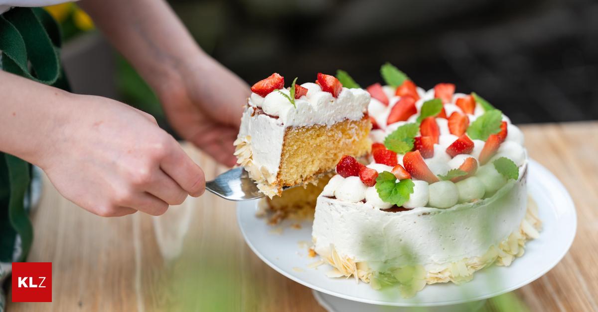 Zitronenkuchen: Ein leckeres Rezept mit Erdbeeren und Frischkäse