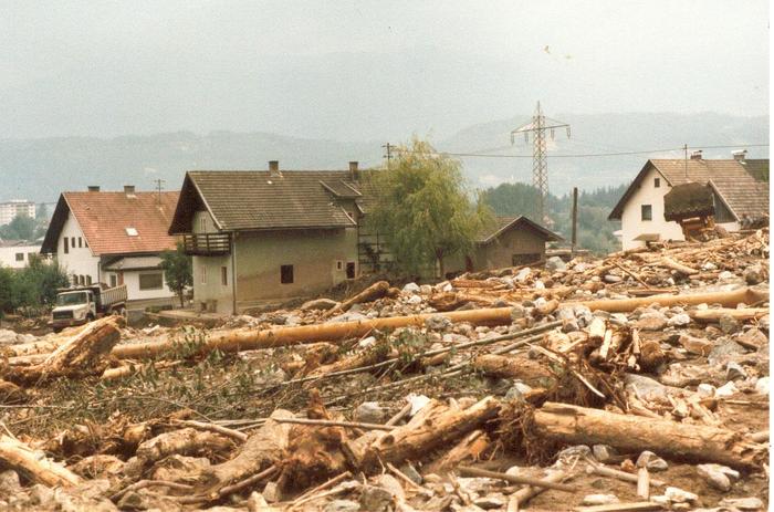 Die Murenkatastrophe vom 11. September 1983 in Schüttbach bei Baldramsdorf