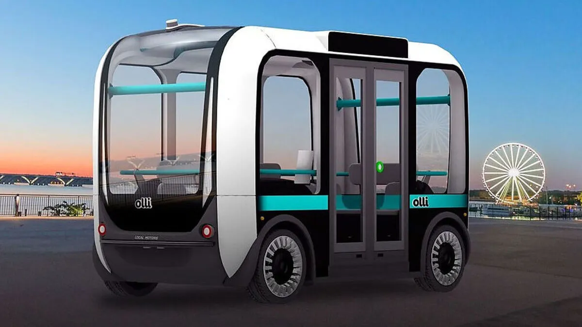 Olli, der autonome Kleinbus